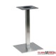 pied ,inox pour table 2 personnes