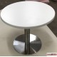 table basse pied inox