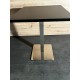Table complàte pied inox