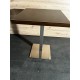 Table complàte pied inox