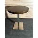 Table complàte pied inox